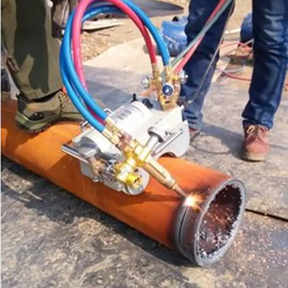 Oxy Fuel Pipe Cutting Machine