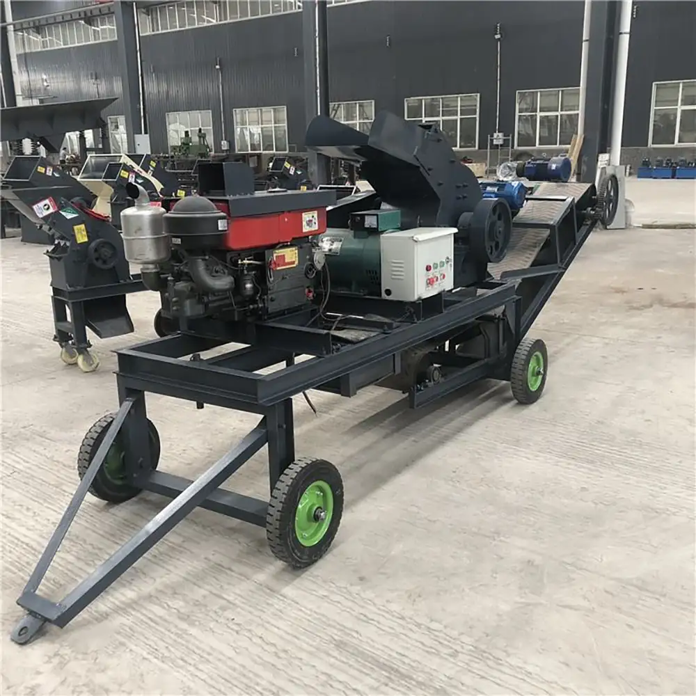 Wheeled Mobile Hammer Crusher