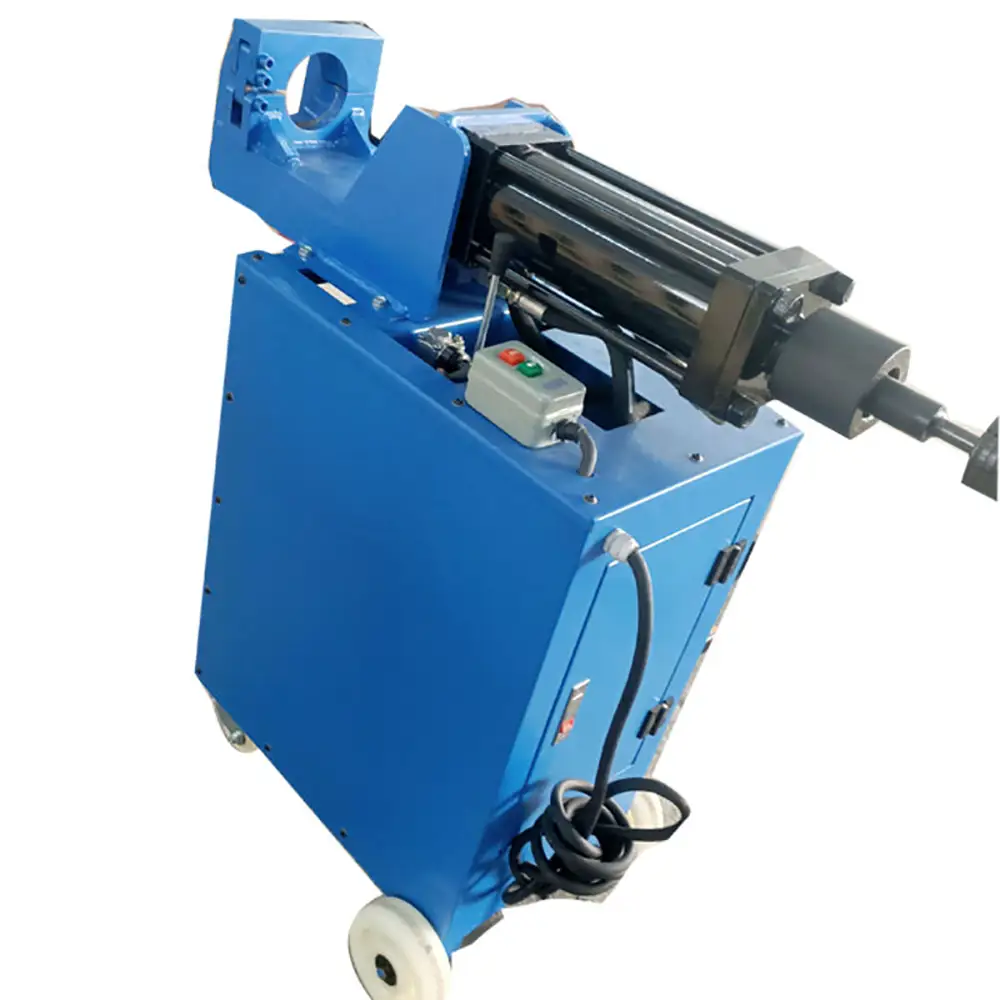 Portable Tubing Swaging Expanding Machine Hydraulic Exhaust Tube End Reduce Machine