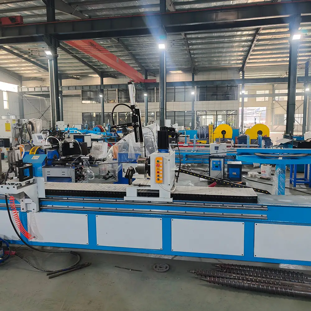 Precision CNC Auger Flight Welder