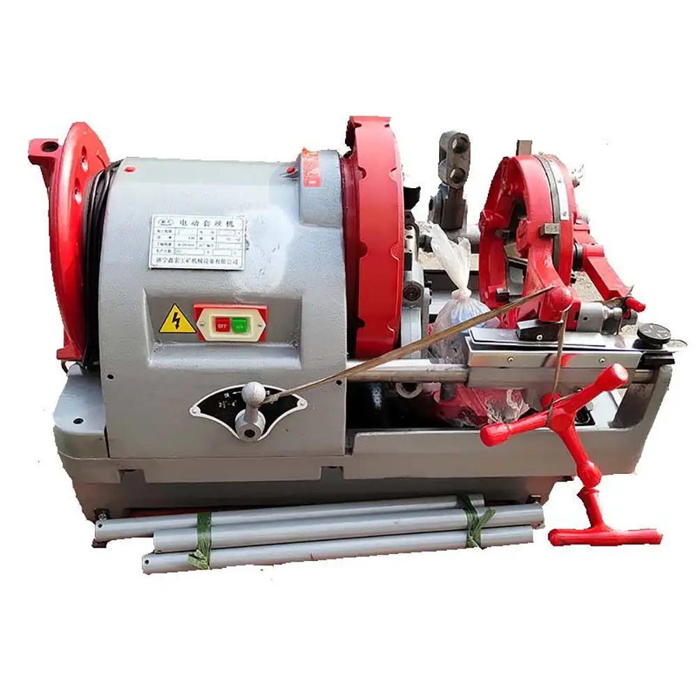 Portable Plumbing Pipe Threading Machine