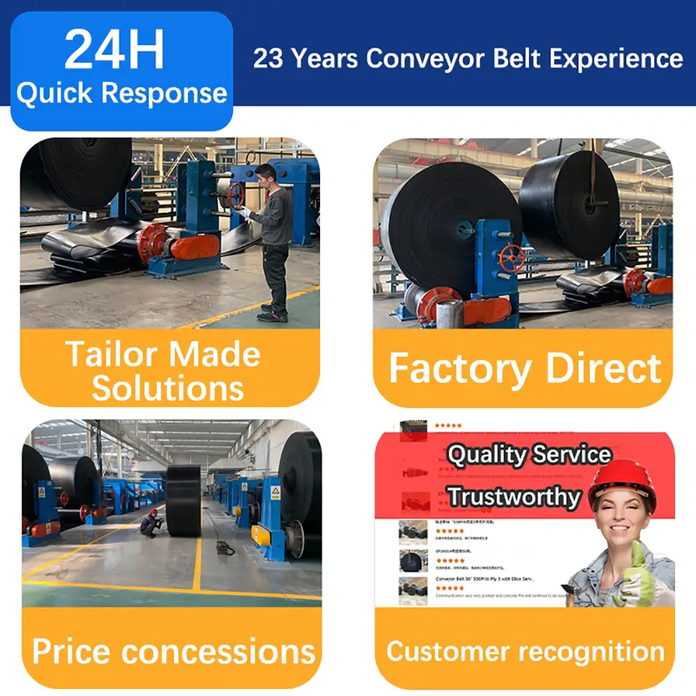 Fire Resistant Whole Core Conveyor Belt