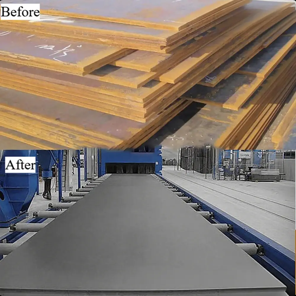 Structural Steel Shot Blasting Machine