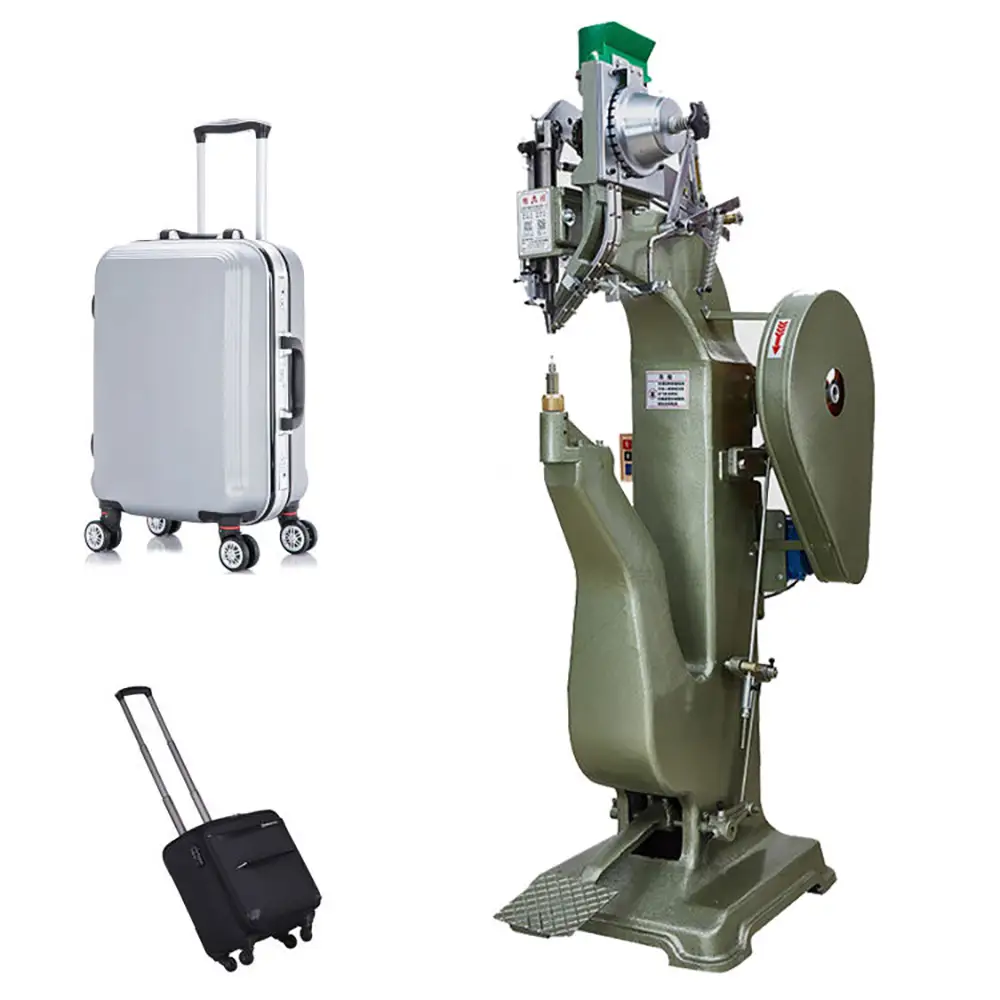 Riveting And Punching Machine For Bags