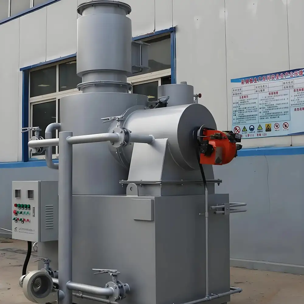 Multi-Stage Combustion Animal Incinerator