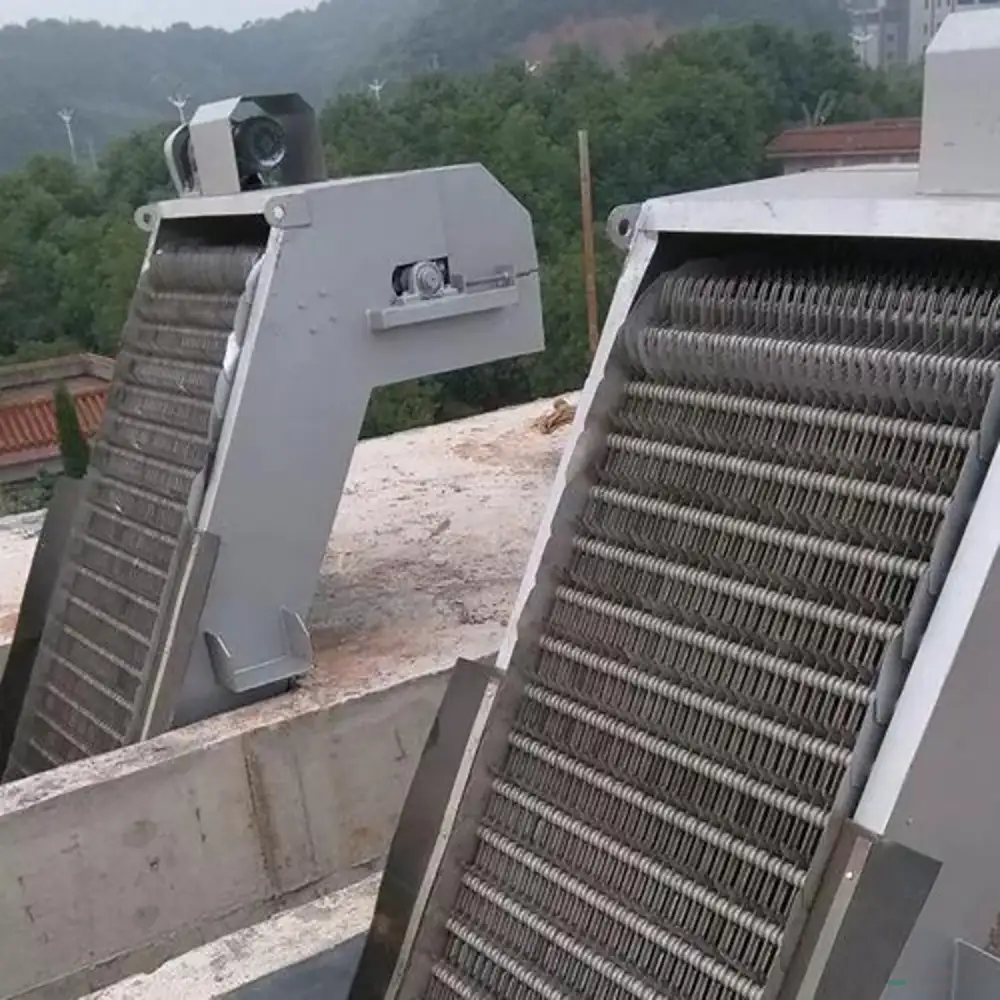 Rotary Rake Type Mechanical Screen Grille