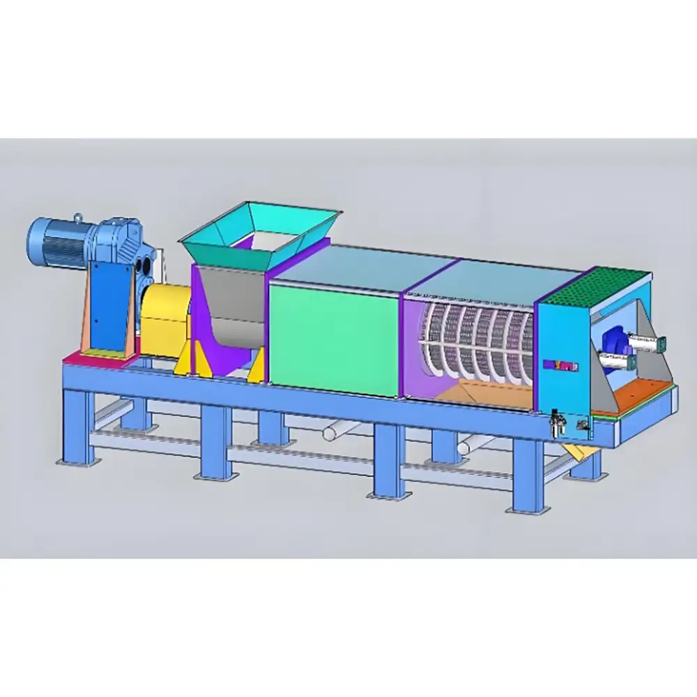 Screw Press Sludge Dewatering