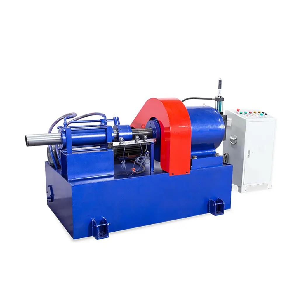 Semi-Automatic Decorative Flower Metal Steel Tube Pipe Embossing Machine