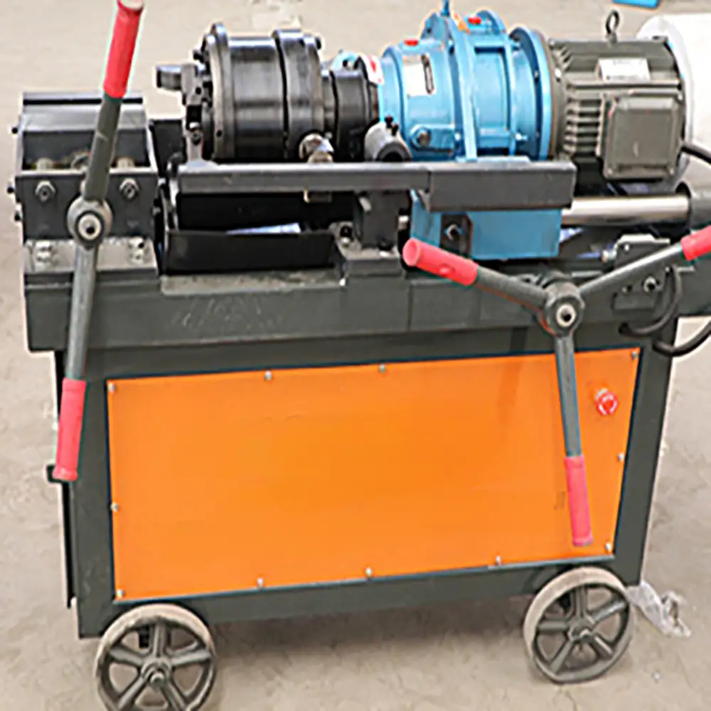 Semi Automatic Rebar Threading Machine