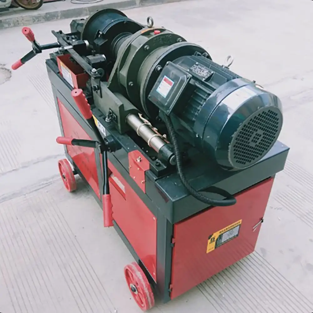 Semi Automatic Electric Rebar Thread Rolling Machine