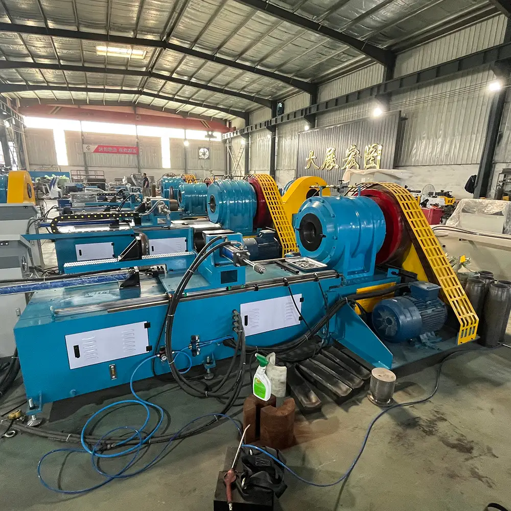 Ground Screw Tube End Forming Machine