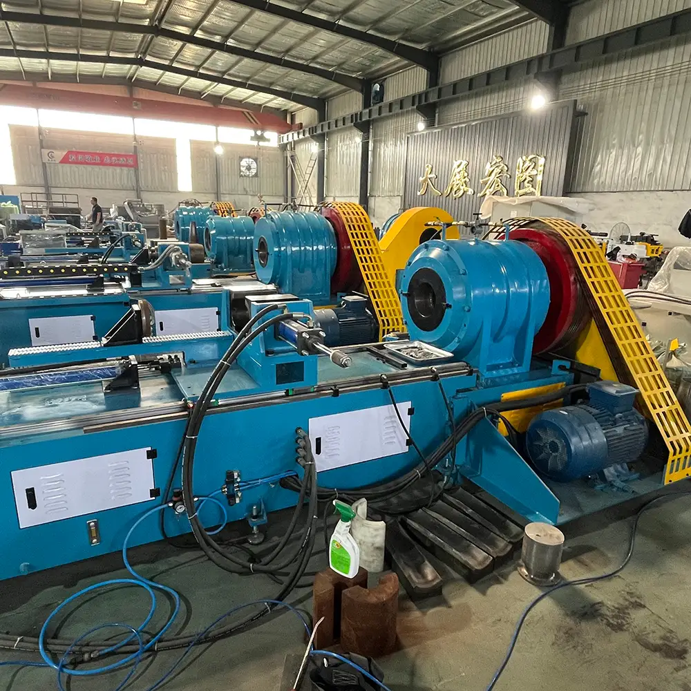 Semi-Automatic End Pointing Machine For Ground Screw Piles