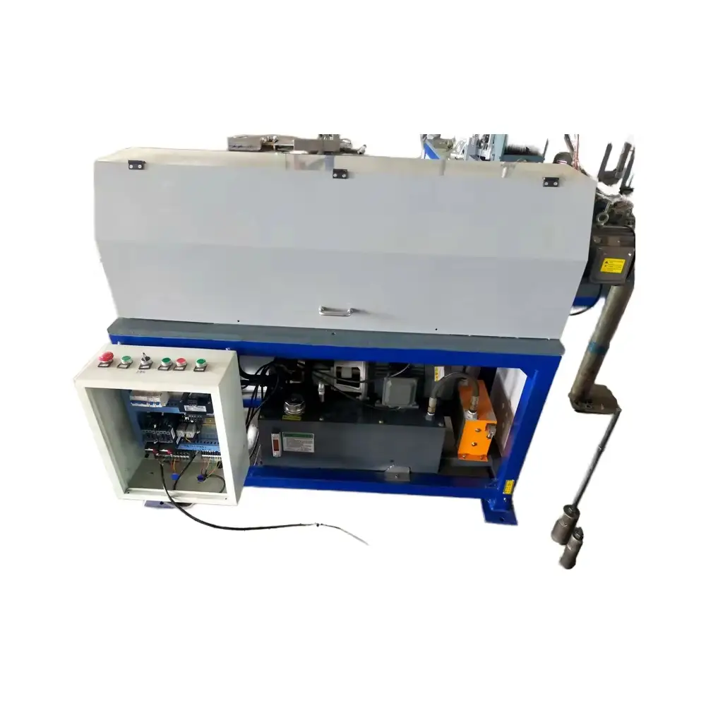 Stainless Steel Exhaust Pipe Perforating Machine