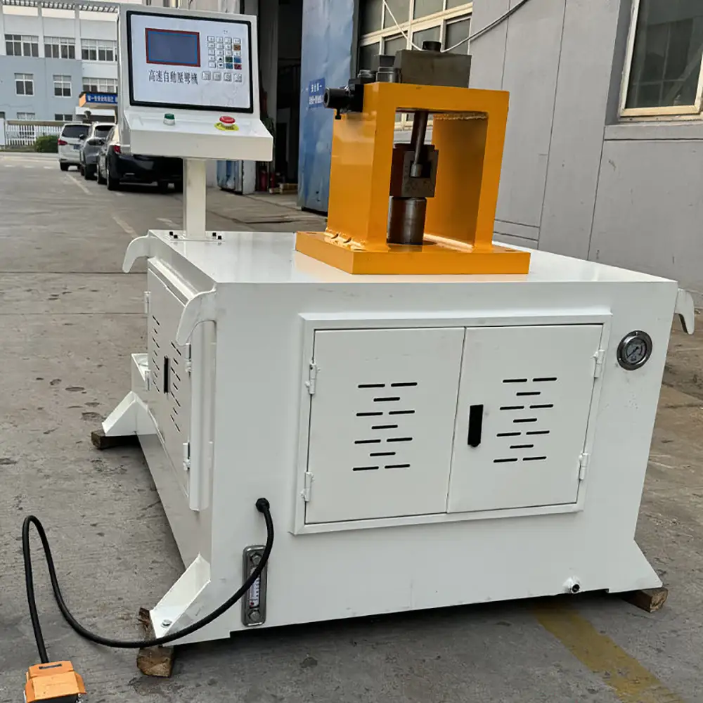 Semi Automatic Hydraulic CNC Punching Flanging Machine
