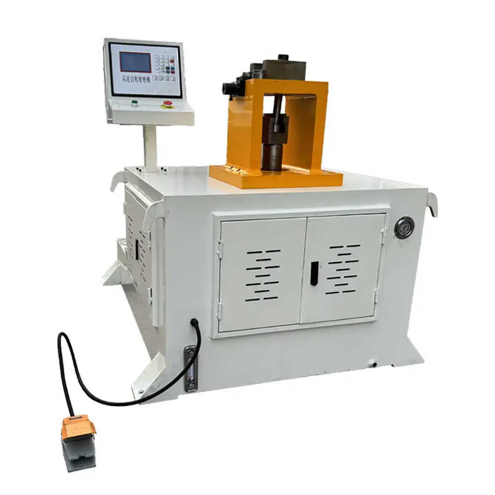 Semi-Automatic Hydraulic CNC Punching & Flanging Machine 15kW Motor High Productivity