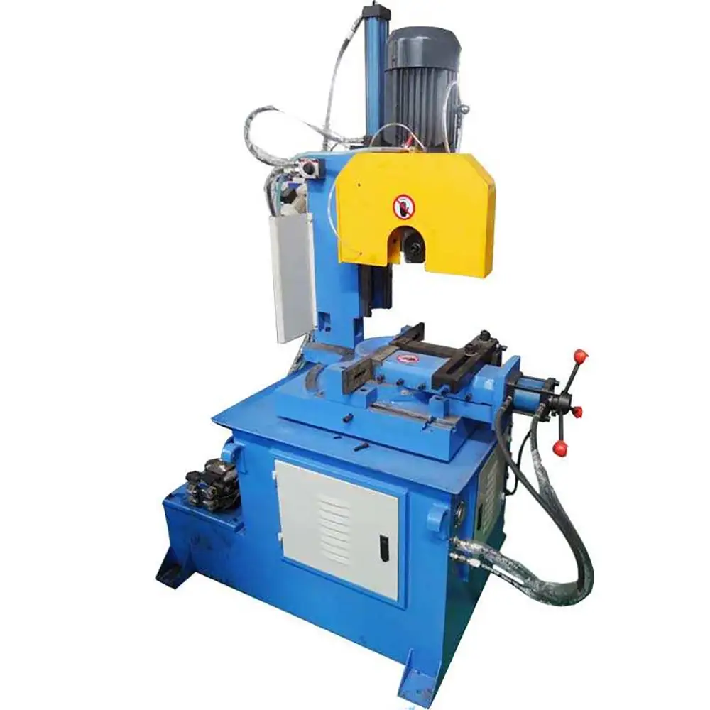 Semi Automatic Hydraulic Pipe bar square Tube Cutting Machine