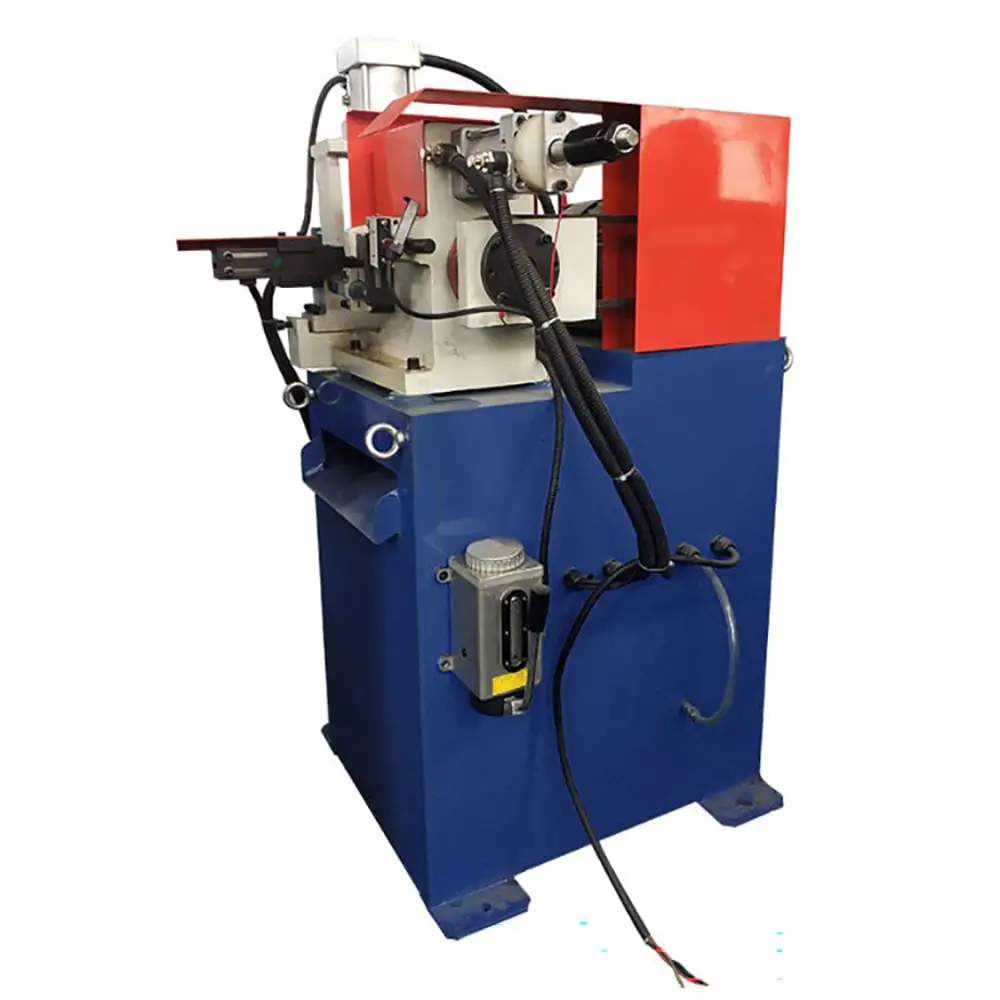 Semi Automatic Hydraulic Single Head Large Diameter Pipe Tube bar Chamfering Machine