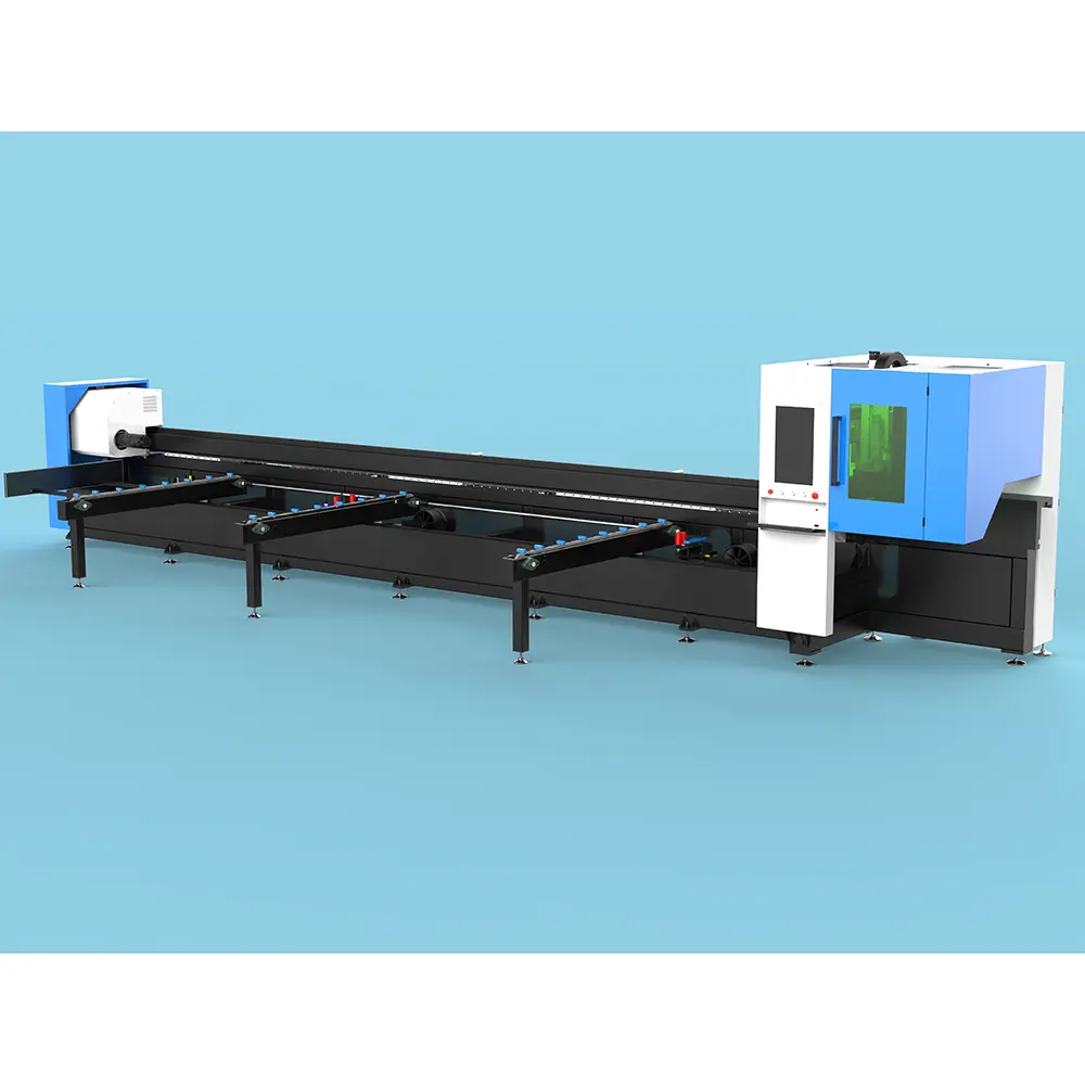 Double Chuck Tube Laser Cutting Machine