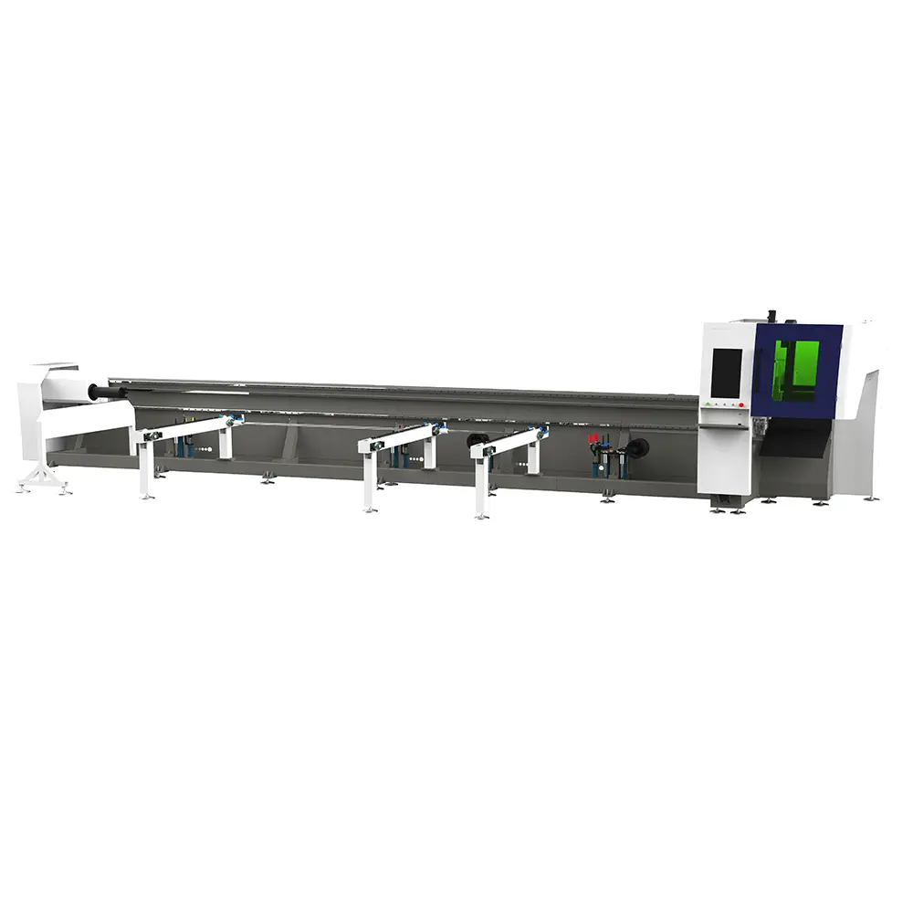 Semi-Automatic Lifting Double-Chuck Laser Tube Cutting Machine