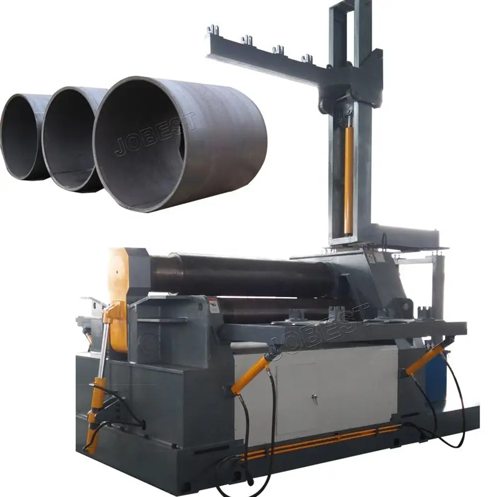 Sheet Plate Roller / Four Roll Hydraulic CNC Plate Rolling Machine