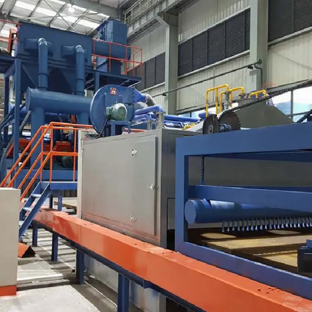 Steel Plate Surface Preparation Machine