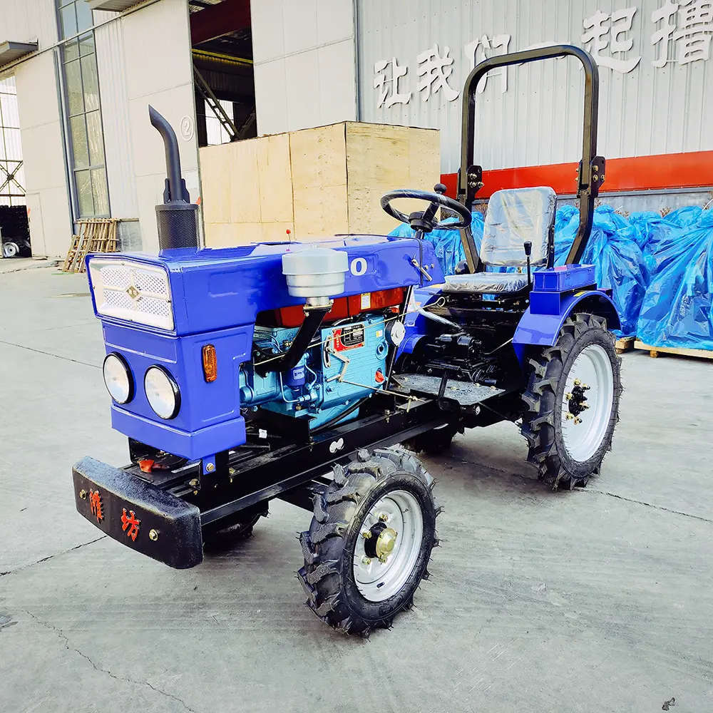 Single Cylinder Diesel Engine Wheel Tractor