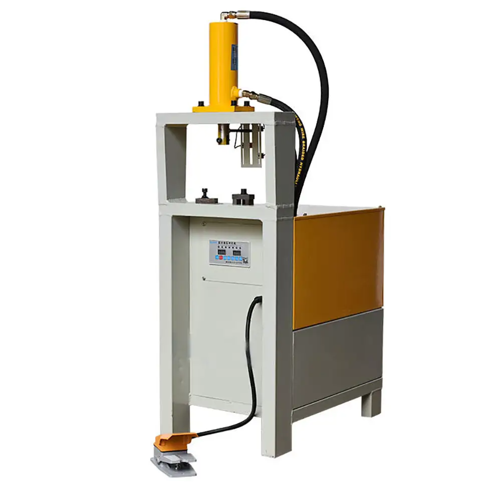 Square Stainless Steel Tube Punching Machine With Scale Plate