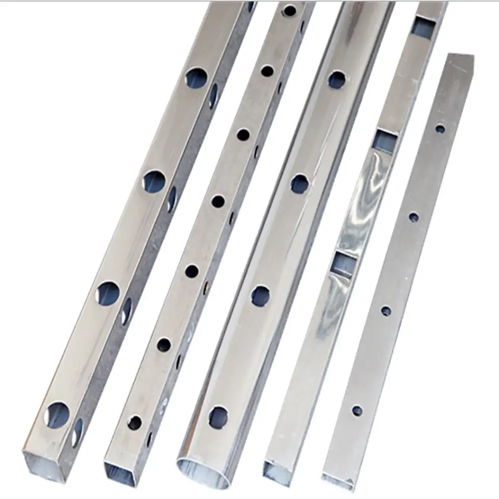 Metal Tube Hole Punching Machine With Scale Plate