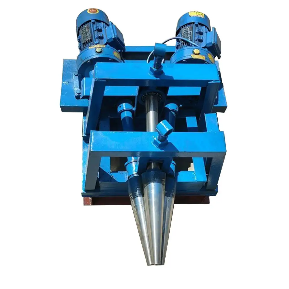 Small Cone Hydraulic Three Rollers Sheet Metal Cone Rolling Machine