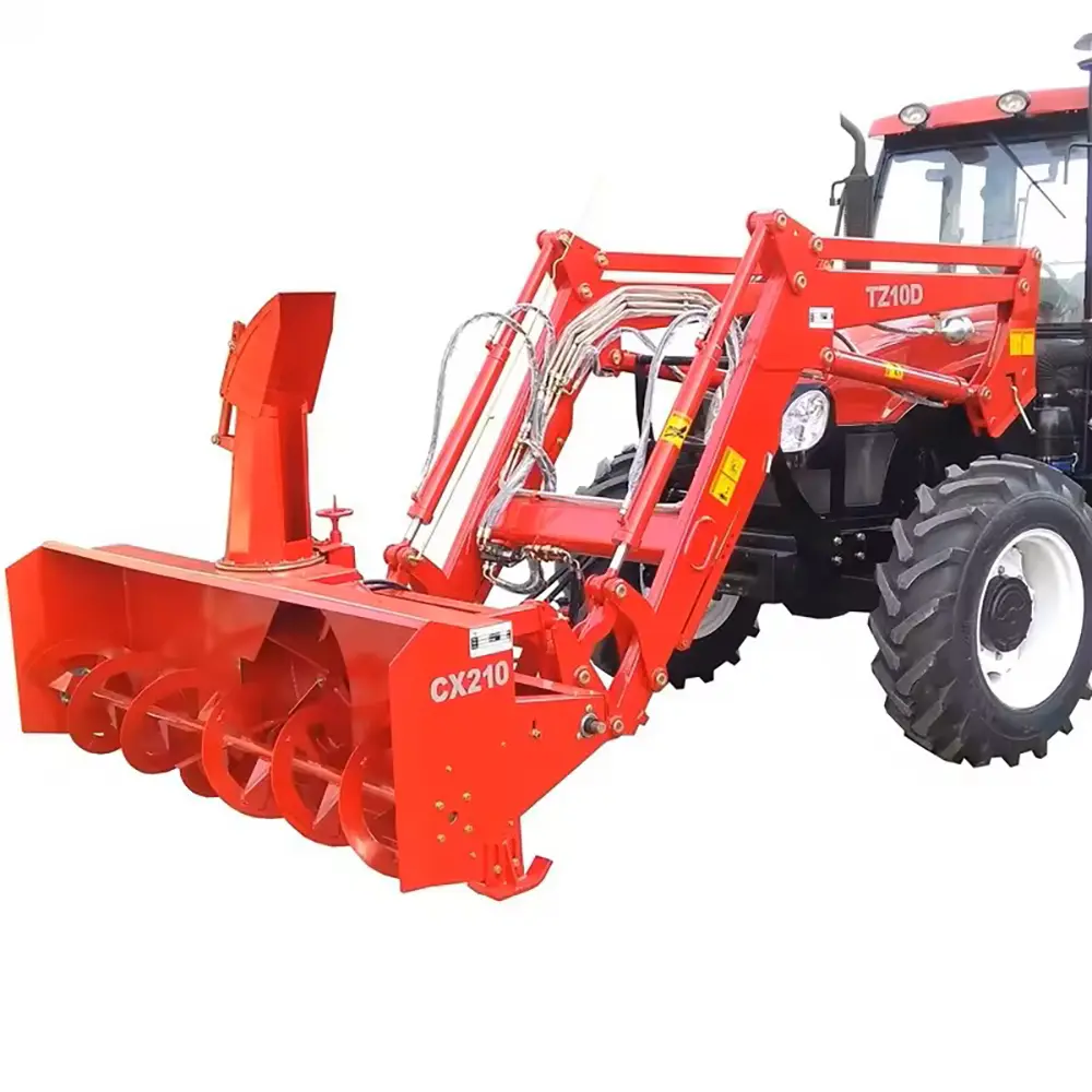 Snow Thrower For Front End Loader