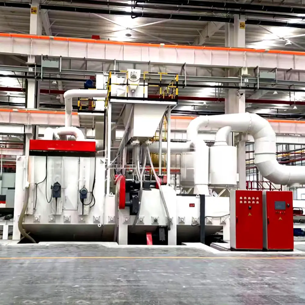 Metal Shot Blasting Surface Cleaning Machine