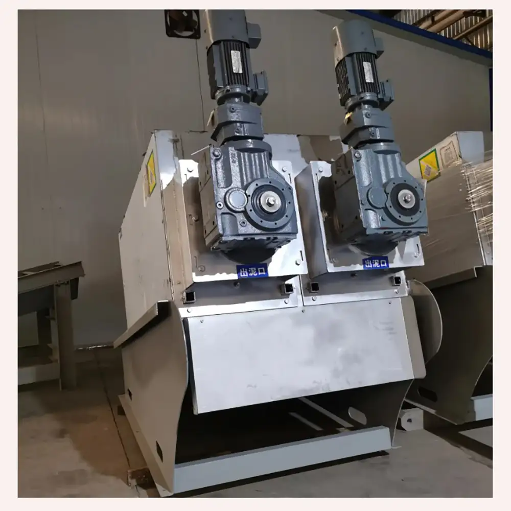 Special Automatic Snail Screw Press Sludge Dehydrator for Food Factories