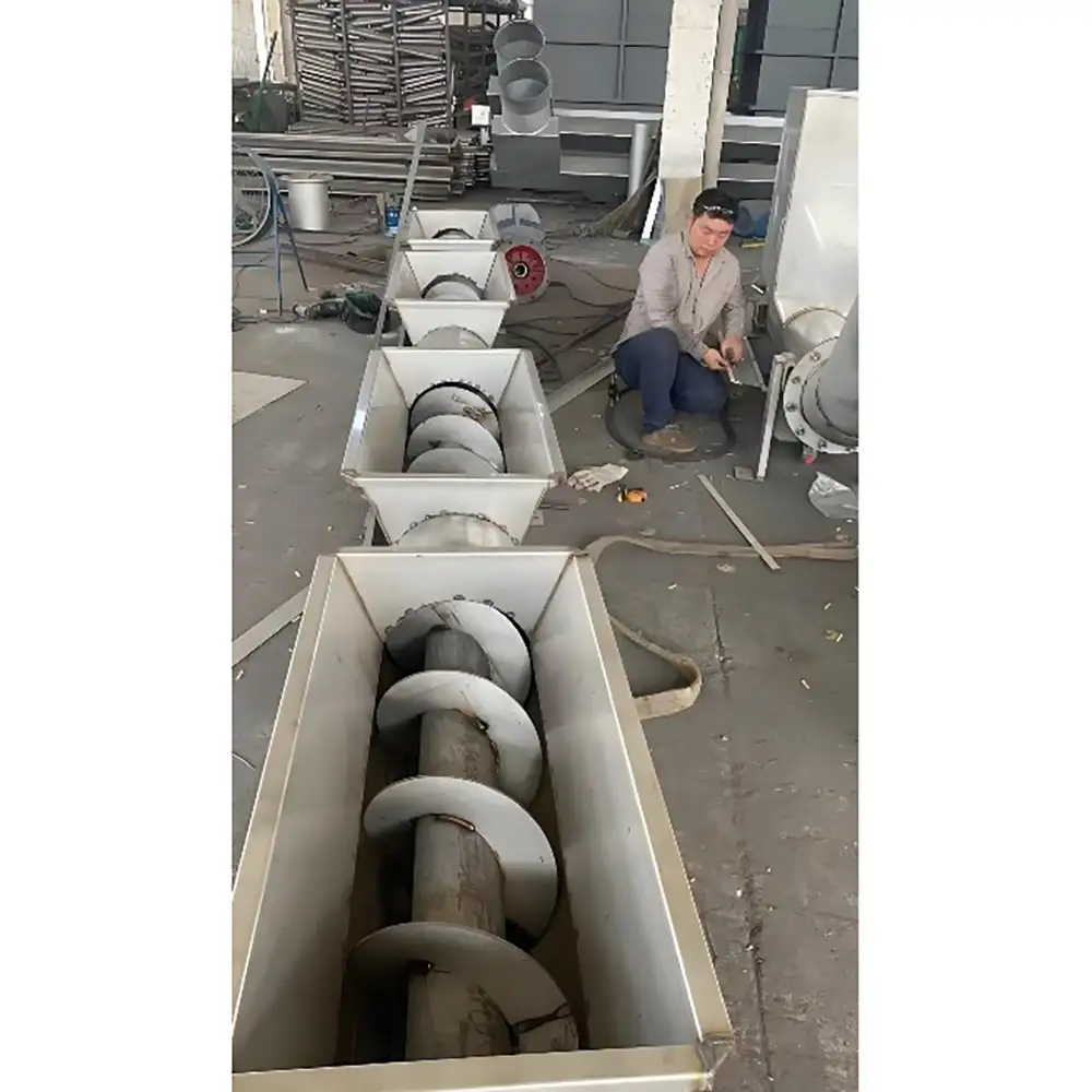 Screw Press Dewatering Machine
