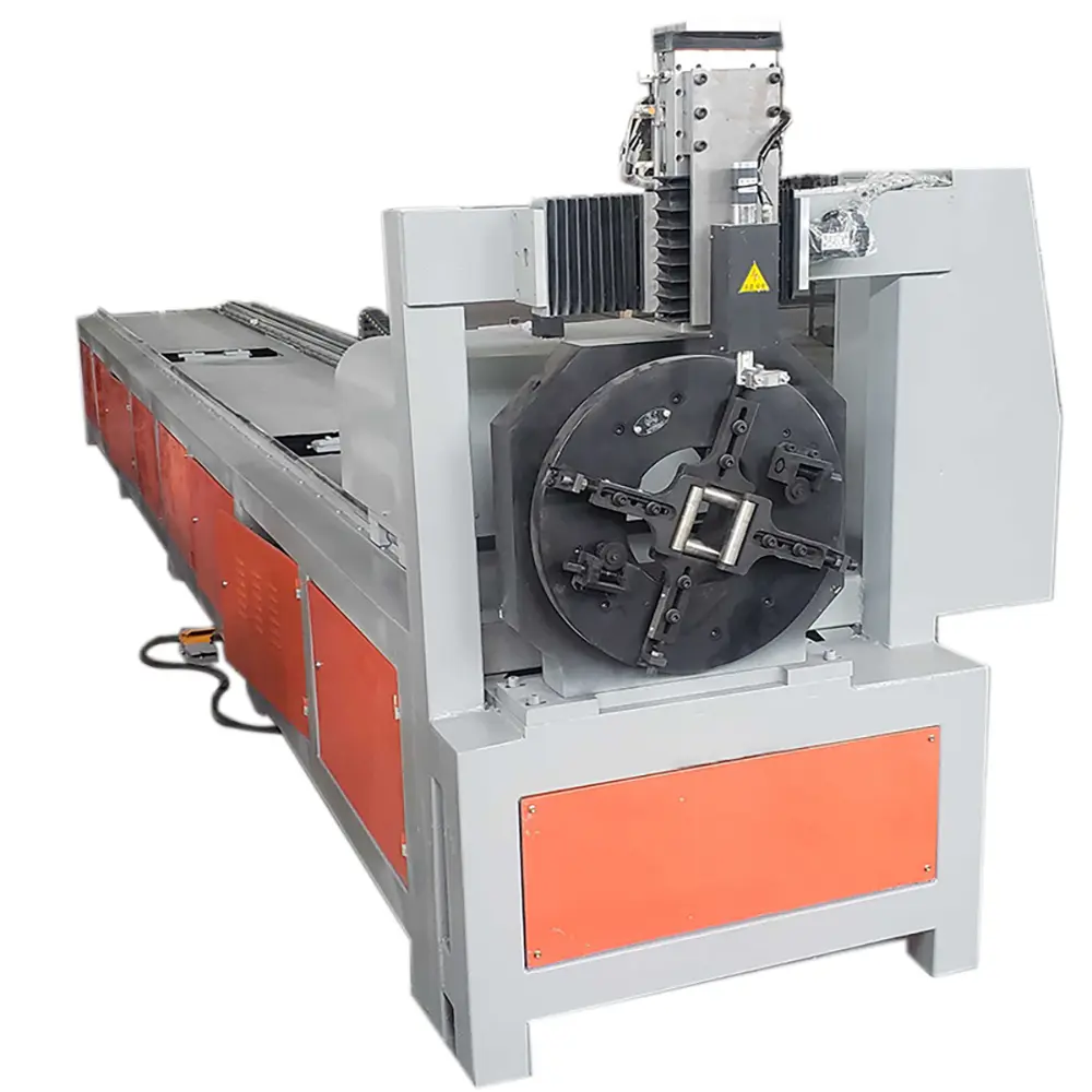 Round Tube Plasma Cutting Machine