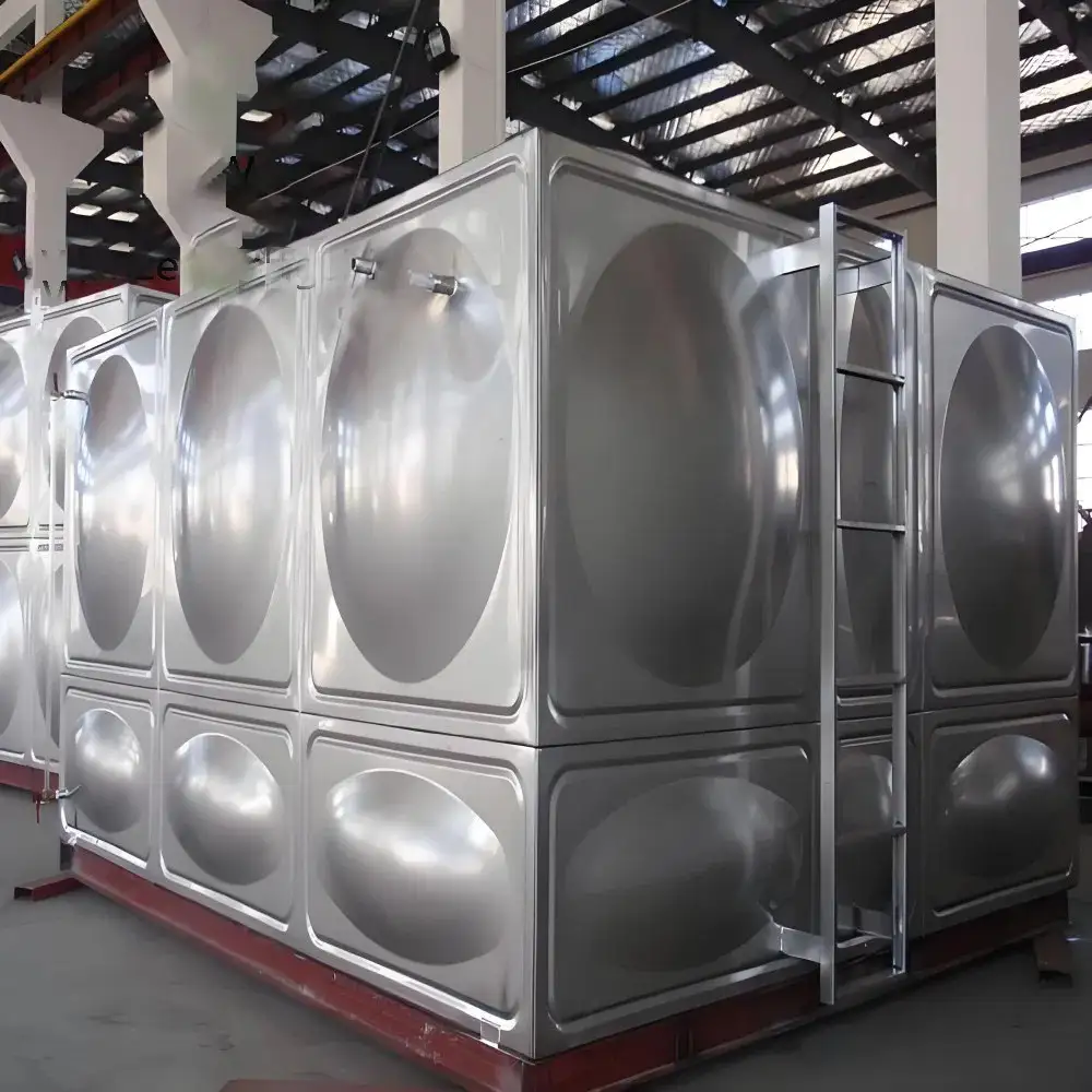 Insulated Stainless Steel Fire Water Storage Tank