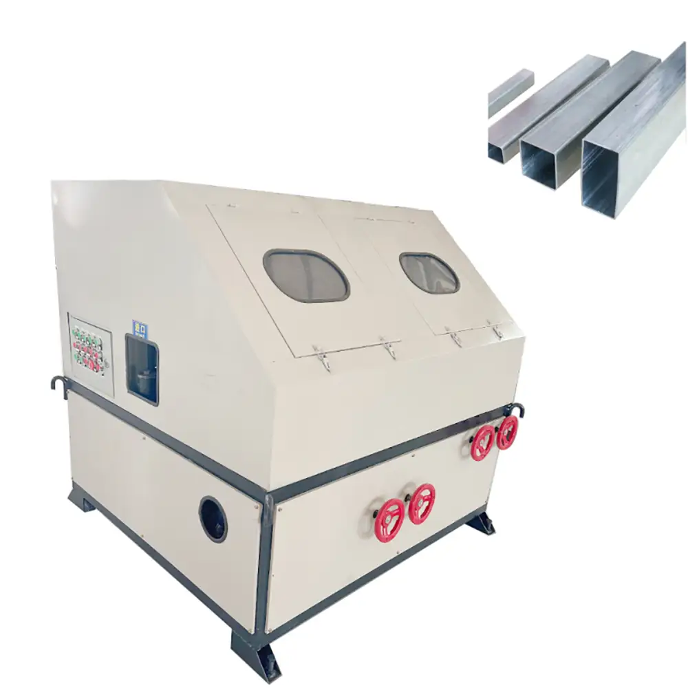 Stainless Steel Square Tube Derusting Drawing Grinding Tube Pipe Polishing Machine for Rust Removal