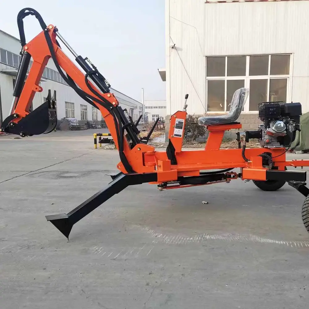 ATV Towable Trailer Backhoe