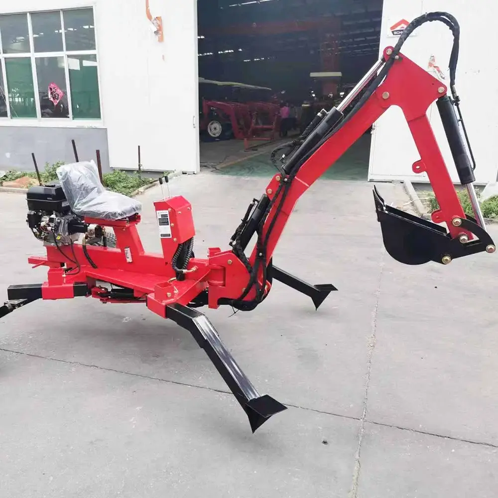 Mini Trailer Backhoe