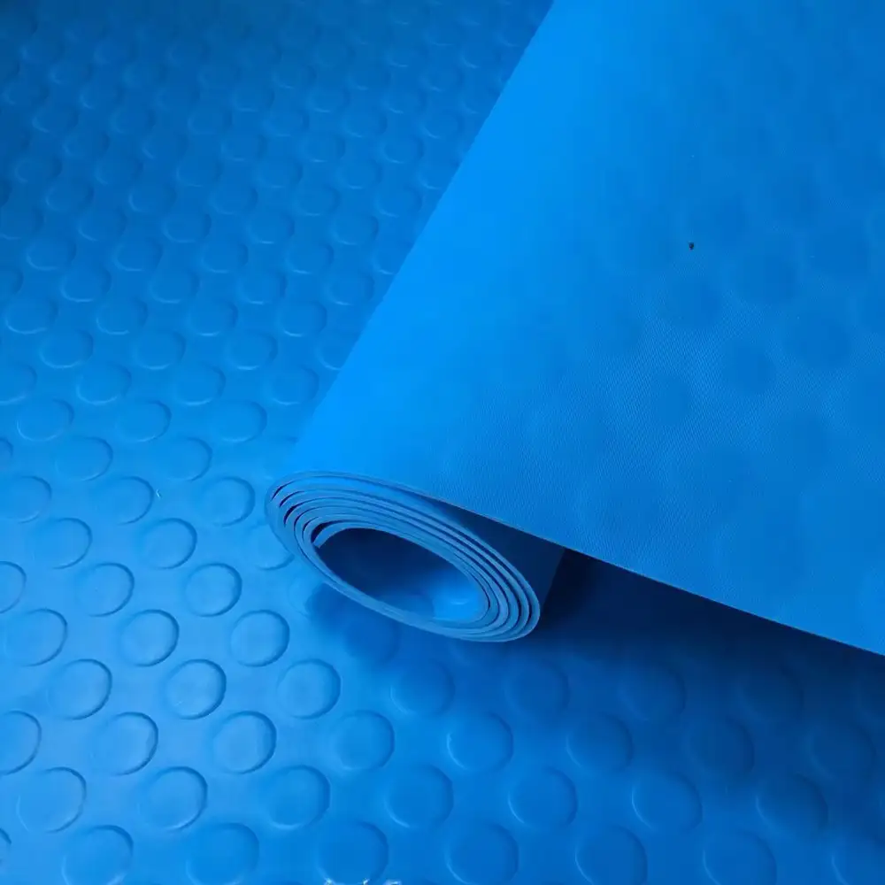 Red Stud Rubber Flooring Roll