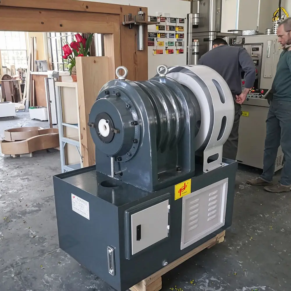 Taper Forming Machine Processing Furniture Legs with Pipes