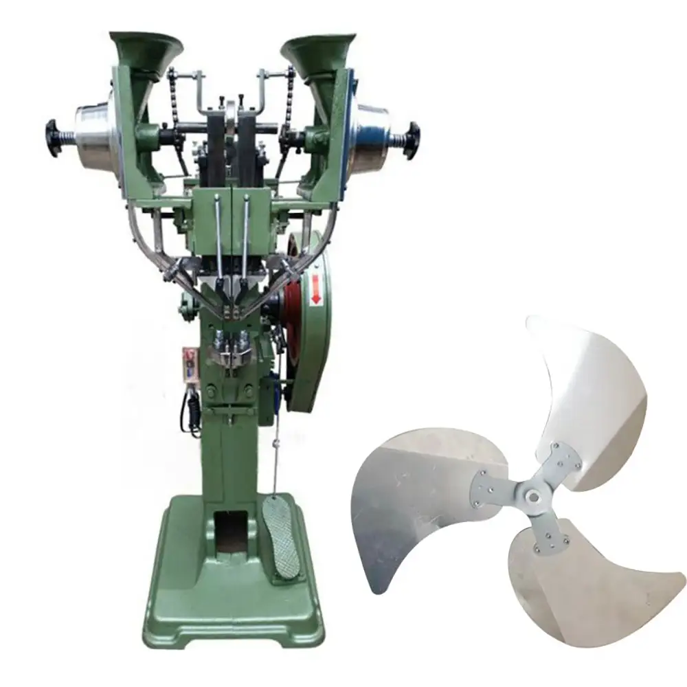 Three-Head Fan Blade Riveting Machine