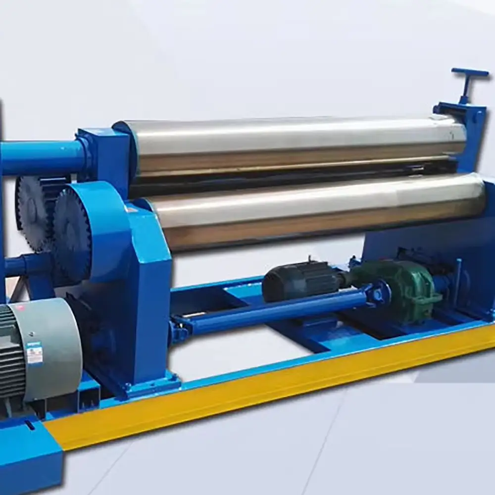 Three-Roll Stainless Steel Plate Rolling Machine Bending Conveyor Roller Drums Includes Bending Services