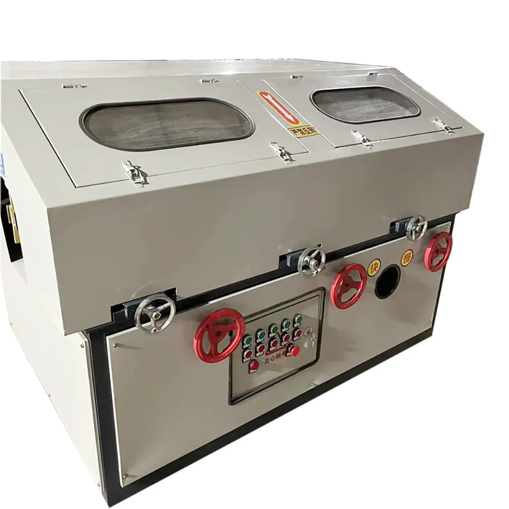 Three Station Pipe Polishing Machine
