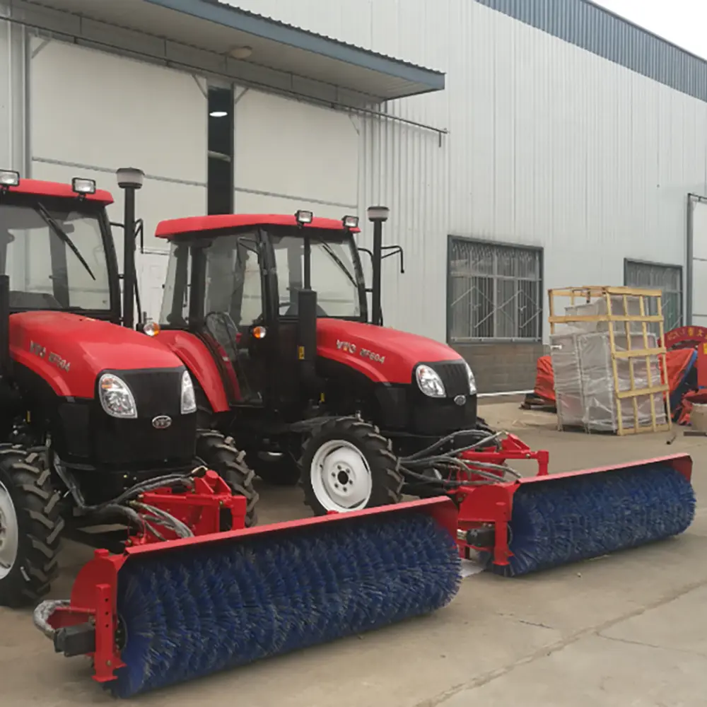 Front Mounted Snow Sweeper