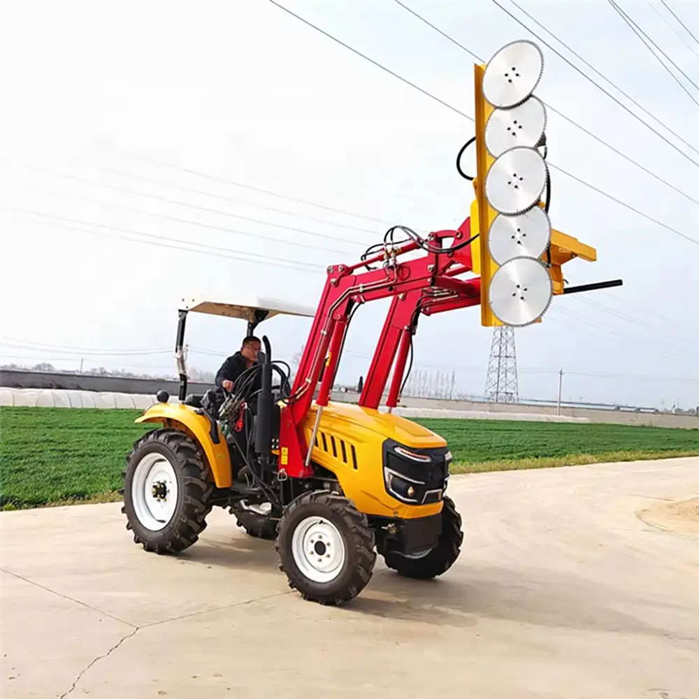 Loader Mounted Tree Cutter
