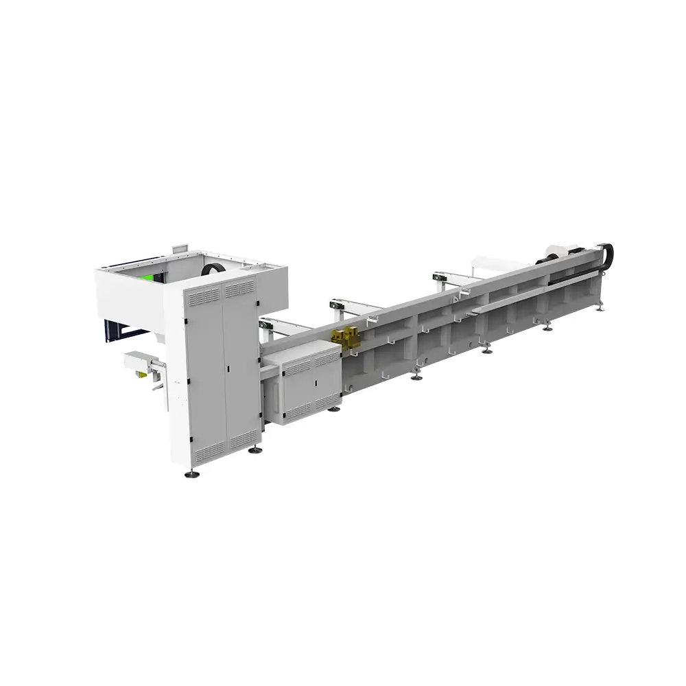 Round Tube Fiber Laser Cutting Machine