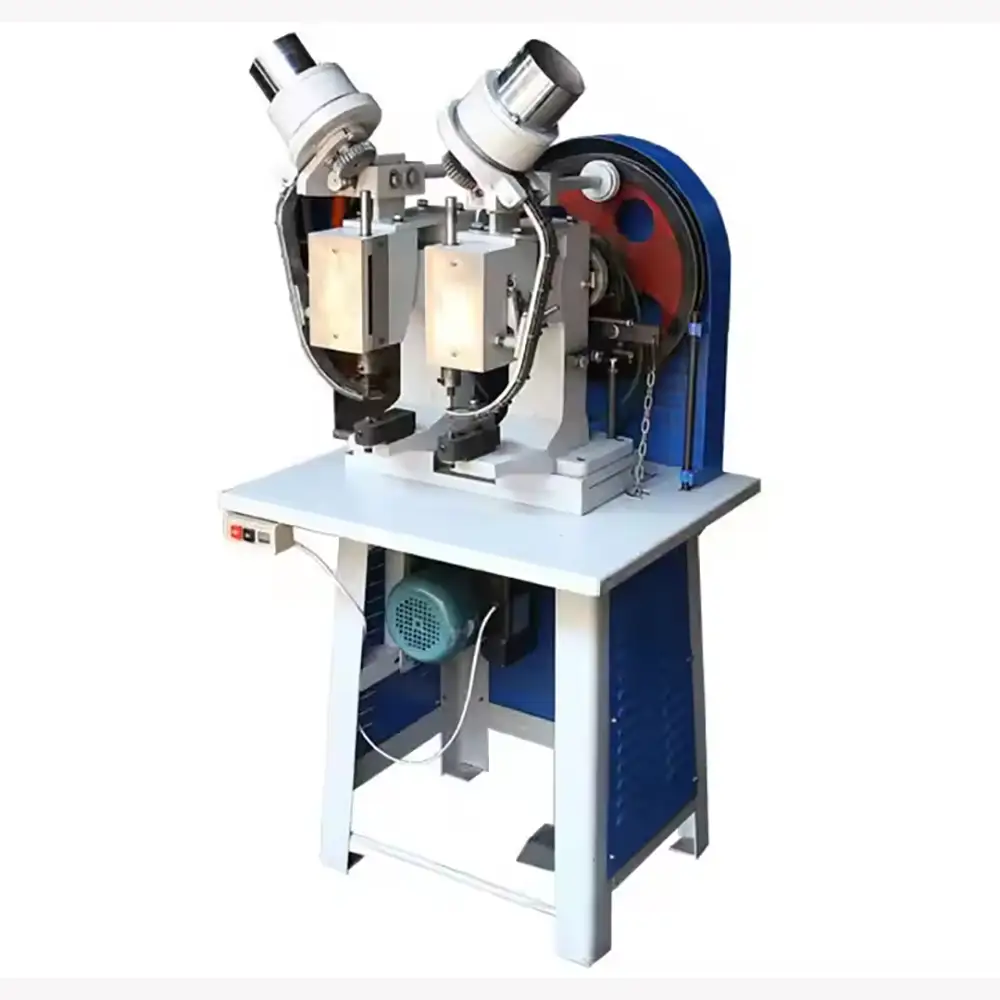 Two Hole Eyelet Punching Machine