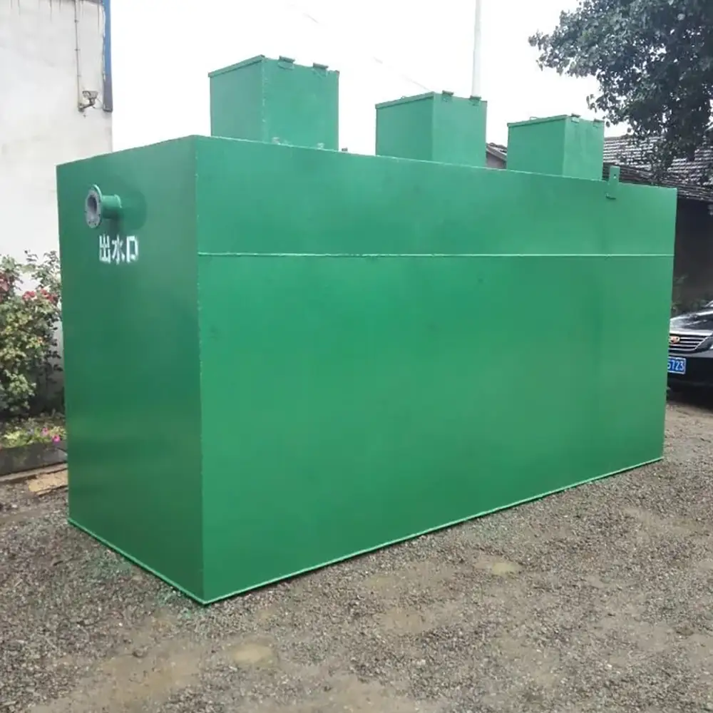 Underground and Above-Ground Sewage Treatment System Mbbr Waste Water Treatment Package
