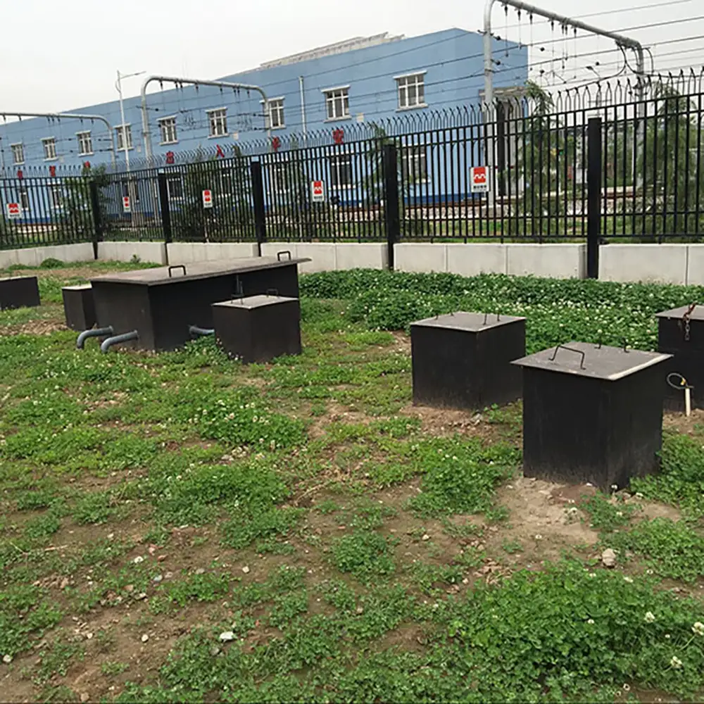 Buried MBBR Wastewater Treatment System