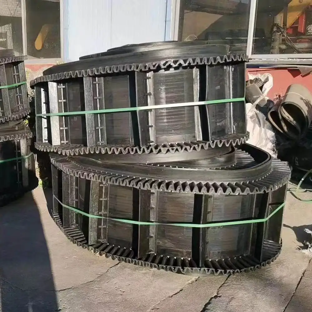 Heavy Duty Vertical Sidewall Conveyor Belt System